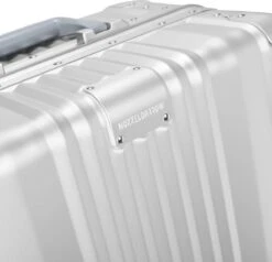 Aluminium Handbagage Koffer Mozzel Darrow - Reiskoffer Met Wielen - 51cm - Harde Koffer - Zilver -Reis Opberg Artikelen 1200x1156 3