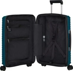Samsonite Reiskoffer - Upscape Spinner 55/20 Uitbreidbaar (Handbagage) Petrol Blue -Reis Opberg Artikelen 1200x1163