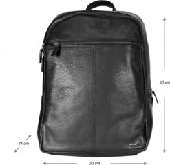Rugzak Dames Leer Of Rugtas Heren Leer - Zwart Leer - Zwarte Laptop Rugzak Unisex -Reis Opberg Artikelen 1200x1164 7