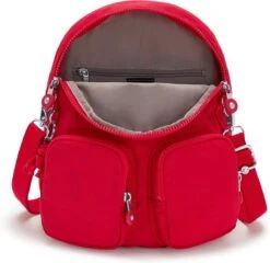 Kipling FIREFLY UP Rugzak, 7.5 Liter - Red Rouge -Reis Opberg Artikelen 1200x1167 4