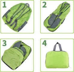 Rugtas - Rugzak - Opvouwbaar Lichtgewicht - Rugzak Heren En Dames Outdoor - Backpacken - Camping - Spatwaterdicht - Schooltas - Wandelen - Reizen - Roze -Reis Opberg Artikelen 1200x1172 2
