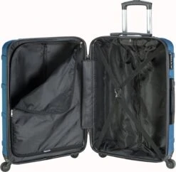 Princess Traveller Madeira - Reiskoffer - Donkerblauw - M - 66cm -Reis Opberg Artikelen 1200x1177 1