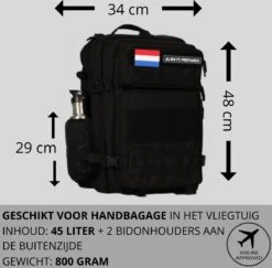 Always Prepared Tactical Backpack - Rugzak - 45 Liter - Desert Camo Warrior -Reis Opberg Artikelen 1200x1181 5