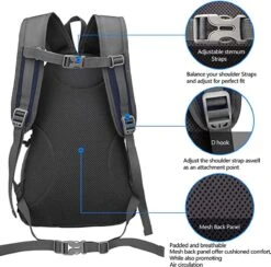 Free Knight Klein Dagrugzak, 20 L, Marineblauw ,waterdichte ,lichtgewicht 8 Free Knight Klein Dagrugzak, 20 L, Marineblauw ,waterdichte ,lichtgewicht -Reis Opberg Artikelen 1200x1187 9