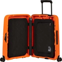 Samsonite Reiskoffer - Magnum Eco Spinner 55/20 (Handbagage) Radiant Orange -Reis Opberg Artikelen 1200x1198 2