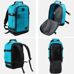 CabinMax Metz Reistas – Handbagage 20L – Rugzak – Schooltas - 40x25x20 Cm – Compact Backpack – Lichtgewicht – Teal -Reis Opberg Artikelen 1200x1198 22