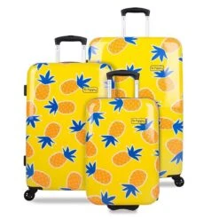 BHPPY Reiskoffer - 65 Cm - Home Sweet Pineapple 16 BHPPY Reiskoffer - 65 Cm - Home Sweet Pineapple -Reis Opberg Artikelen 1200x1200 1015