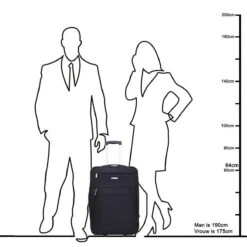 Decent Basic-Line Medium Trolley 63 Cm - Zwart -Reis Opberg Artikelen 1200x1200 1017