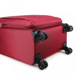 Decent D-Upright Medium Koffer - 66 Cm Expandable - TSA Slot - Bordeaux Rood -Reis Opberg Artikelen 1200x1200 1097
