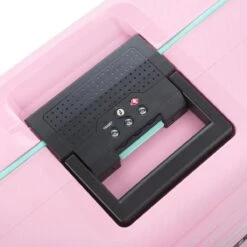 CarryOn Steward TSA Reiskoffer - 65cm Trolley Met Kliksloten - Dubbele Wielen - Roze -Reis Opberg Artikelen 1200x1200 1141