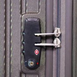 ©TROLLEYZ - Florence No.7 - Reiskoffer 78cm Met TSA Slot - Dubbele Wielen - 360° Spinners - 100% ABS - Reiskoffer In Cloudy Grey -Reis Opberg Artikelen 1200x1200 1177