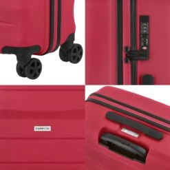 CarryOn Porter ® Kofferset - TSA Trolleyset 3-delig Met OKOBAN - Dubbele Wielen - Rood -Reis Opberg Artikelen 1200x1200 1288