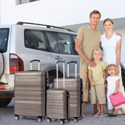 Merax 3-delig Kofferset Met TSA Slot - Trolleyset ABS 40L, 70L & 110 Liter - Goud 19 Merax 3-delig Kofferset Met TSA Slot - Trolleyset ABS 40L, 70L & 110 Liter - Goud -Reis Opberg Artikelen 1200x1200 1290