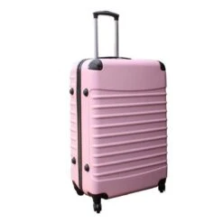4 Delige ABS Lichtgewicht Harde Kofferset Met Cijferslot Licht Roze (228) Travelerz -Reis Opberg Artikelen 1200x1200 1295