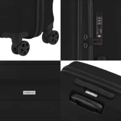 CarryOn Porter ® Kofferset - TSA Trolleyset 3-delig Met OKOBAN - Dubbele Wielen - Zwart -Reis Opberg Artikelen 1200x1200 1299