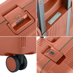 CarryOn Protector Luxe Kofferset - TSA Trolleyset M+L Formaat Met Kliksloten - Terra 10 CarryOn Protector Luxe Kofferset - TSA Trolleyset M+L Formaat Met Kliksloten - Terra -Reis Opberg Artikelen 1200x1200 1356