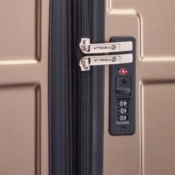 Tesla - Kofferset - 3-delig - 4 Wielen - Cijferslot - Goud -Reis Opberg Artikelen 1200x1200 1379