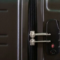 ©TROLLEYZ - Amsterdam No.9 - Kofferset 2 Delig - 55cm+78cm Met TSA Slot - Dubbele Wielen - 360° Spinners - 100% ABS - Reiskoffers In Cloudy Grey -Reis Opberg Artikelen 1200x1200 1417