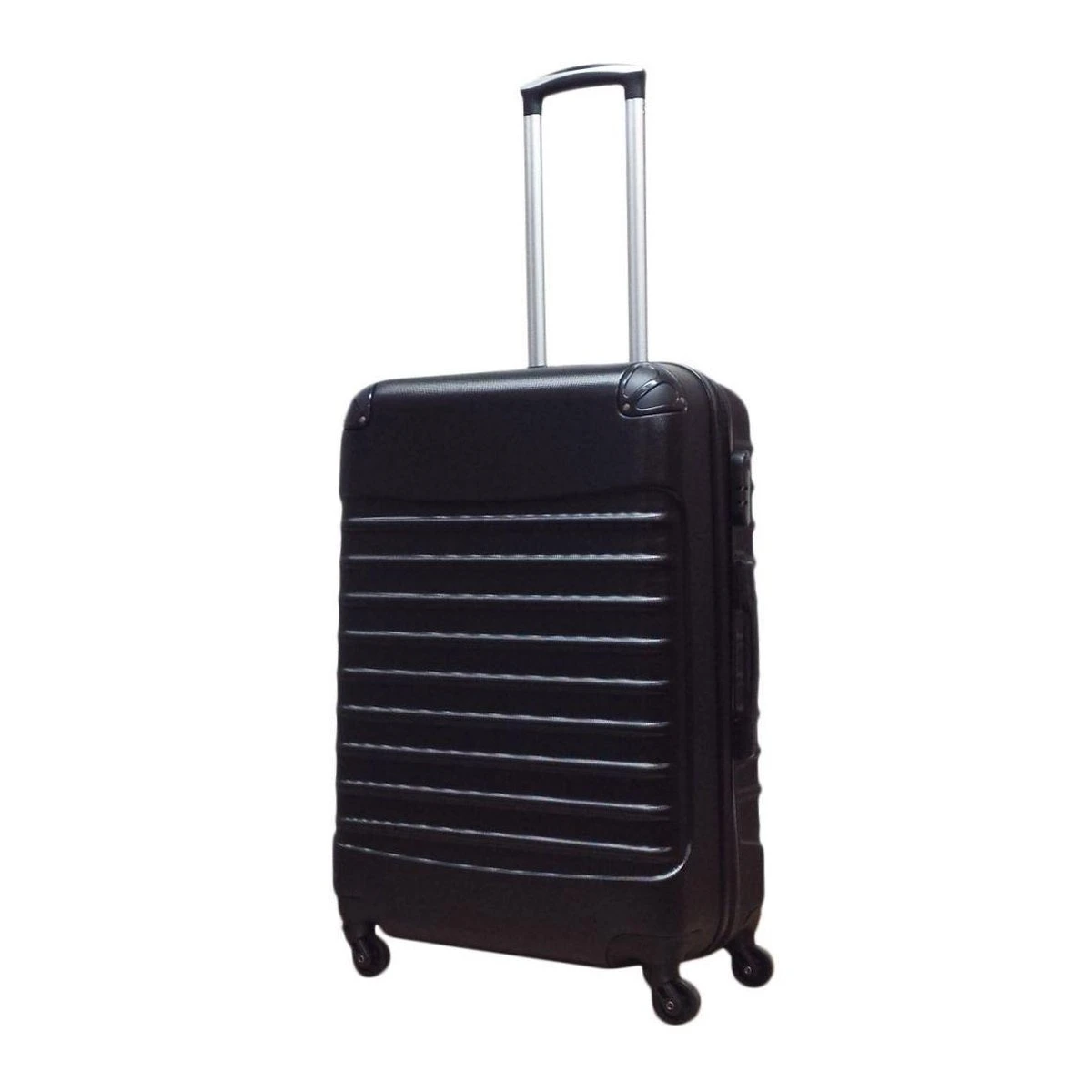 Castillo Quadrant - 2 Delige ABS Kofferset - Zwart 4 Castillo Quadrant - 2 Delige ABS Kofferset - Zwart - Afbeelding 2