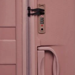 ©TROLLEYZ - Paris No.5 - Kofferset 2 Delig - 55+78cm Met TSA Slot - Dubbele Wielen - 360° Spinners - 100% Polypropyleen - Reiskoffers In Rose Blush -Reis Opberg Artikelen 1200x1200 1463