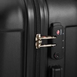 Swiss Alps - Handbagage Koffer - 55x35x22 Cm - 4 Wielen - Zwart -Reis Opberg Artikelen 1200x1200 147