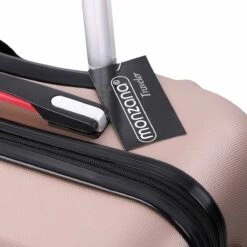 Monzana Hardcase Kofferset 4 Delig - Baseline Beautycase/M/L/XL - Rosé -Reis Opberg Artikelen 1200x1200 1475