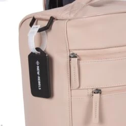 New Rebels® Harper Reistas / Weekendtas Geschikt Voor Handbagage - Waterafstotend Polyutheraan - Trolley Met Wielen En Reflectiedetails - Oud Roze - 29L 20 New Rebels® Harper Reistas / Weekendtas Geschikt Voor Handbagage - Waterafstotend Polyutheraan - Trolley Met Wielen En Reflectiedetails - Oud Roze - 29L -Reis Opberg Artikelen 1200x1200 15