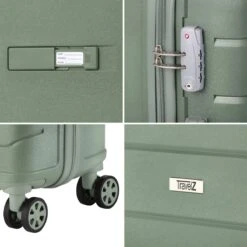 TravelZ Big Bars Kofferset - Trolleyset TSA 2-delig - Handbagage En Groot - Olijf -Reis Opberg Artikelen 1200x1200 151