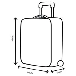 Dermata Pilotenkoffer Nylon 1340NY Zwart -Reis Opberg Artikelen 1200x1200 1511