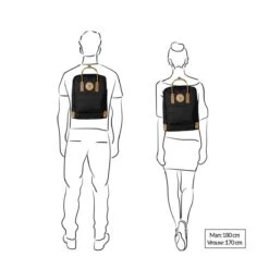 Fjallraven Fjällräven Kånken No. 2 Black Unisex Rugzak - Black 24 Fjallraven Fjällräven Kånken No. 2 Black Unisex Rugzak - Black -Reis Opberg Artikelen 1200x1200 1545
