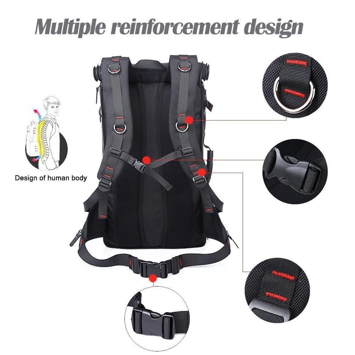 Beefree Anti Diefstal Rugzak| Handbagage Koffer | Handbagage Backpack | Reistas | Rugtas | Werktas | Laptoptas | Schooltas | Schoudertas | Groen 11 Beefree Anti Diefstal Rugzak| Handbagage Koffer | Handbagage Backpack | Reistas | Rugtas | Werktas | Laptoptas | Schooltas | Schoudertas | Groen - Afbeelding 9