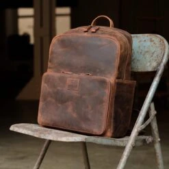 DONBOLSO Rugzak Tokio I Premium Lederen Dagrugzak Voor Mannen En Vrouwen Met Laptopvak I Ideale Lederen Rugzak Voor Op Reis, Kantoor, Universiteit I Handgemaakte Laptoptas I Vintage Bruin -Reis Opberg Artikelen 1200x1200 1636