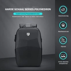 Brandie® - Rugzak - Geschikt Voor 17.3 Inch Laptop - Reistas - Schoudertas - Waterdichte - USB Opladen - Hoge Capaciteit - Anti Diefstal - Normaal Zwart - Voor Heren Tas - Grootte 14*32*48cm - Gewicht 1.3 Kg 20 Brandie® - Rugzak - Geschikt Voor 17.3 Inch Laptop - Reistas - Schoudertas - Waterdichte - USB Opladen - Hoge Capaciteit - Anti Diefstal - Normaal Zwart - Voor Heren Tas - Grootte 14*32*48cm - Gewicht 1.3 Kg -Reis Opberg Artikelen 1200x1200 1654