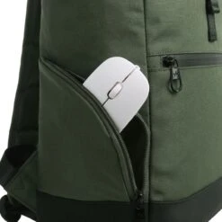 YLX Aven Backpack | Bronze Green | Groen. Recycled Rpet Materiaal. Gerecyclede Plastic Flessen. Eco Friendly. Duurzaam. 14" Laptop Hoes. Backpack - Reistas - Schooltas - Mannen - Vrouwen - Middelbare Scholieren - Studenten - Jongens - Meisjes -Reis Opberg Artikelen 1200x1200 1694