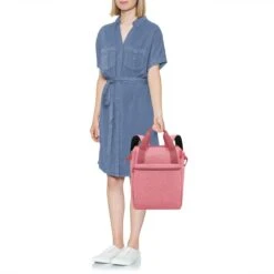 Reisenthel Allrounder R Schouder/ Rugtas - 12L - Twist Berry Roze -Reis Opberg Artikelen 1200x1200 1786