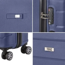 TravelZ Big Bars Handbagagekoffer 55cm Met TSA-slot - Ultrasterk - Blauw -Reis Opberg Artikelen 1200x1200 18