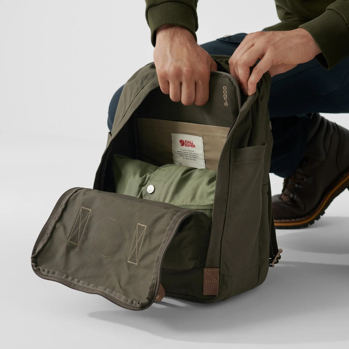 Fjallraven Fjällräven Kånken No. 2 Laptop 15" Unisex Rugzak - Dusk 7 Fjallraven Fjällräven Kånken No. 2 Laptop 15" Unisex Rugzak - Dusk - Afbeelding 5
