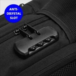 Kono Rugzak - Schooltas - 15,6 Inch Laptop Rugtas - Dames/Heren - 28L - Waterafstotend - Zwart -Reis Opberg Artikelen 1200x1200 1817