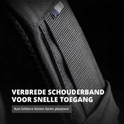 Brandie® - Rugzak - Laptop Rugzak Tot Voor Unisex - Schooltas - Waterdicht - Large Capaciteit - USB Poort - Met Regenhoes - Schoudertas Voor Reizen En Zakelijk Werk - Materiaal Polyester - Maat16 X 11 X 33 Inch - Zwart -Reis Opberg Artikelen 1200x1200 1856