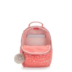 Kipling Seoul Go Small Laptoprugzak 13 Inch - Hearty Pink Met -Reis Opberg Artikelen 1200x1200 1901