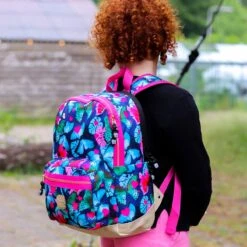 Pick & Pack Prachtige Vlinder - Rugzak - Donkerblauw - Maat M -Reis Opberg Artikelen 1200x1200 1912