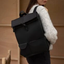 Violet Hamden Essential Bag Dames LaptoptasRugzak Kunststof - Zwart -Reis Opberg Artikelen 1200x1200 2003