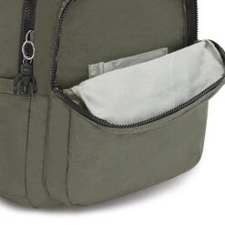 Kipling SEOUL Rugzak, 27 Liter, 15 Inch Laptopvak - Green Moss -Reis Opberg Artikelen 1200x1200 2028