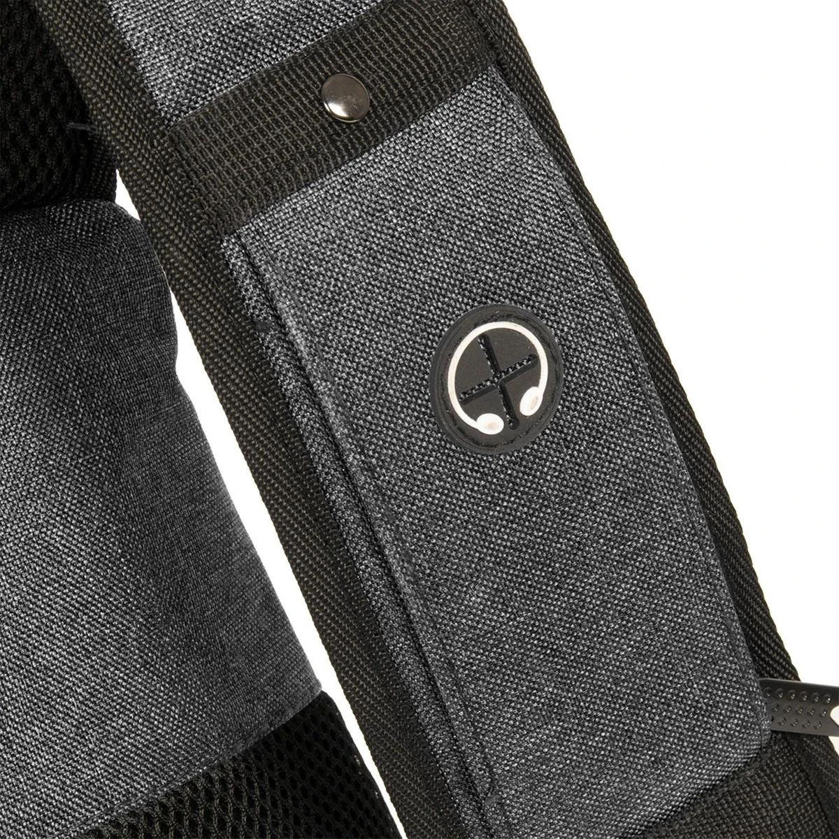 New Rebels® Heaven - Rugtas - Zwart - 54x10x30cm - Rugzak / Backpack 7 New Rebels® Heaven - Rugtas - Zwart - 54x10x30cm - Rugzak / Backpack - Afbeelding 5