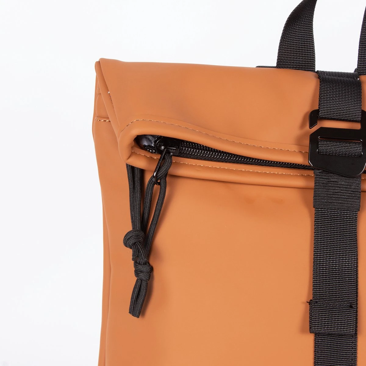 Mart - Los Angeles Rolltop Backpack Mini Cognac 4 Mart - Los Angeles Rolltop Backpack Mini Cognac - Afbeelding 2