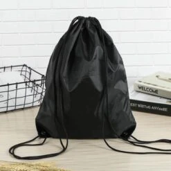 Merkloos Gymtas Met Rijgkoord - Nylon Rugzakjes – Nylon Rugzak – Geel -Reis Opberg Artikelen 1200x1200 2122