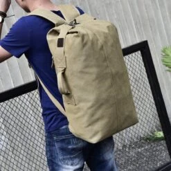 MIRO Luxe Backpack - Rugzak - Grote Capaciteit - Met Zip - 50 Liter - Bruin -Reis Opberg Artikelen 1200x1200 2127