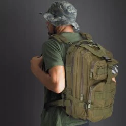 Tactical Backpack 30 L | Tactische Rugzak | Sport - School - Werk | Marine Groen - Backpack US Assault Molle Large - Rugzak -Marine Groen - 30 L -Reis Opberg Artikelen 1200x1200 2189
