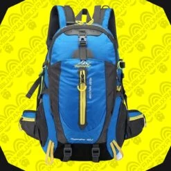 RAMBUX® - Backpack - Wandelrugzak - Licht Blauw - Rugzak - Reistas - 40 Liter -Reis Opberg Artikelen 1200x1200 2200