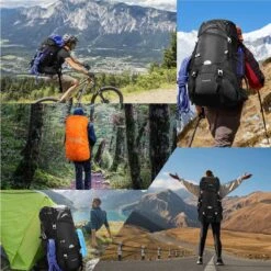 Merkloos Hiking Backpack 50L, Men Women Waterproof Trekking Backpack Travel Backpack Outdoor Hiking Backpack With Rain Cover, Backpacker Backpack For Hiking, Mountaineering, Camping, Travel Sports 19 Merkloos Hiking Backpack 50L, Men Women Waterproof Trekking Backpack Travel Backpack Outdoor Hiking Backpack With Rain Cover, Backpacker Backpack For Hiking, Mountaineering, Camping, Travel Sports -Reis Opberg Artikelen 1200x1200 2209